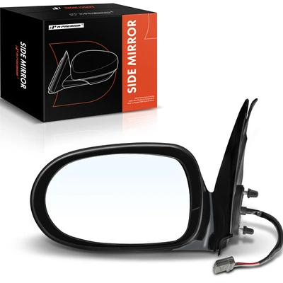 Driver Black Manual Folding Mirror Assembly