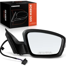 Passenger Black Power Heated Mirror Assembly