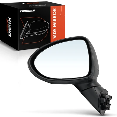 Driver Black Power Heated Mirror Assembly