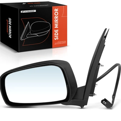 Driver Black Manual Folding Mirror Assembly