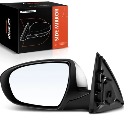 Driver Chrome Power Heated Mirror Assembly