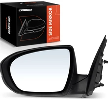 2012-2013 Kia Optima Left Driver Side Mirror, Powered, with Heated, Smooth Black A-Premium APMI553