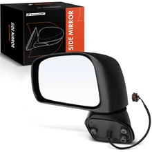 Driver Black Manual Folding Mirror Assembly