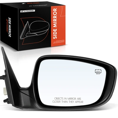 Passenger Black Power Heated Mirror Assembly