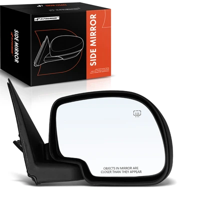 Passenger Black Power Heated Mirror Assembly