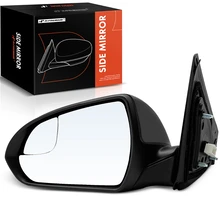 Driver Black Manual Folding Mirror Assembly for Hyundai Elantra 17-20 Sedan USA Built