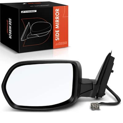 Driver Textured Black Manual Folding Mirror Assembly