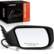 Passenger Black Manual Folding Mirror Assembly