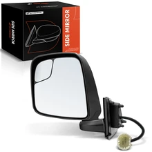 Passenger Textured Black Power Heated Mirror Assembly