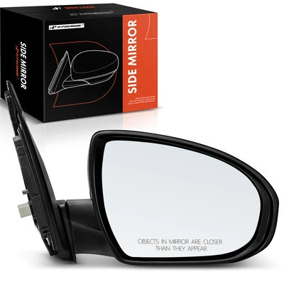 Passenger Black Power Heated Mirror Assembly