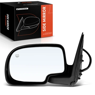 Driver Black Power Heated Mirror Assembly