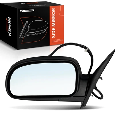 Driver Black Power Heated Mirror Assembly