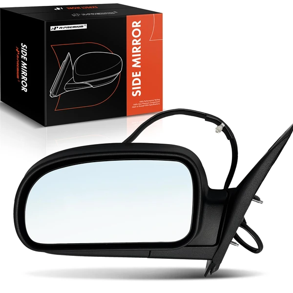 2004-2005 GMC Envoy XUV Left Driver Side Mirror, Powered, with Heated, Textured Black A-Premium APMI659