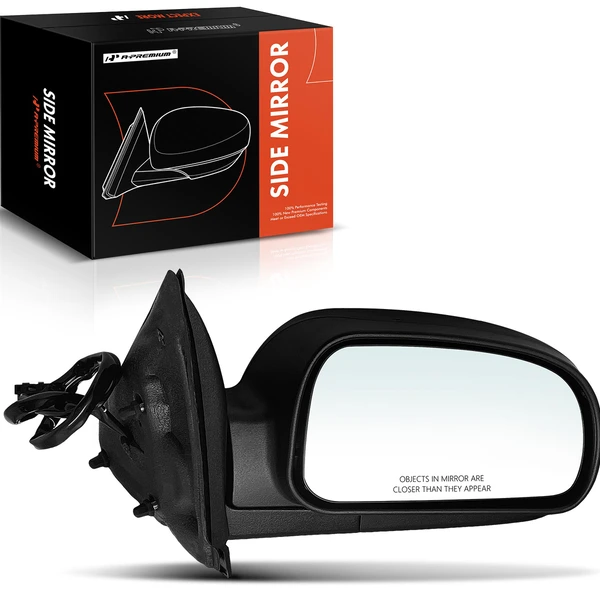 2004-2005 GMC Envoy XUV Right Passenger Side Mirror, Powered, with Heated, Textured Black A-Premium APMI660