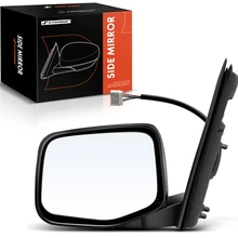 Driver Black Power Heated Mirror Assembly