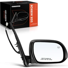 Passenger Smooth Black Power Heated Mirror Assembly
