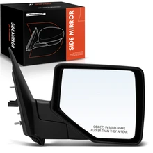 Passenger Textured Black Manual Folding Mirror Assembly