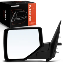 Driver Textured Black Manual Folding Mirror Assembly