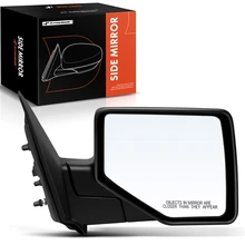 Passenger Textured Black Manual Folding Mirror Assembly