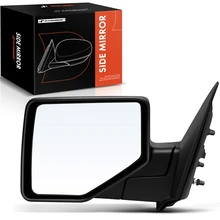 Driver Textured Black Manual Folding Mirror Assembly