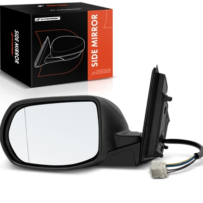 Driver Smooth Black Power Heated Mirror Assembly