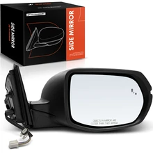 Passenger Black Power Heated Mirror Assembly