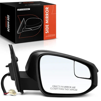 Passenger Textured Black Manual Folding Mirror Assembly