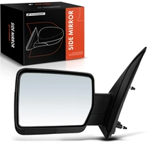 Driver Textured Black Manual Folding Mirror Assembly