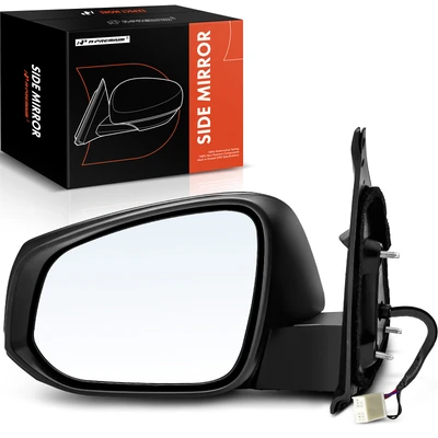 Driver Black Power Heated Mirror Assembly