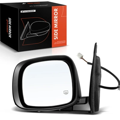 Driver Black Power Heated Mirror Assembly