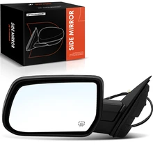 Driver Smooth Black Power Heated Mirror Assembly