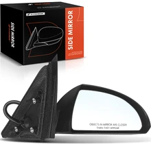 Passenger Black Manual Folding Mirror Assembly