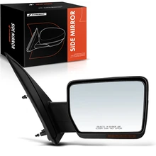 Passenger Textured Black Power Heated Mirror Assembly
