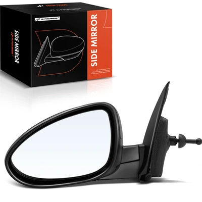 Driver Black Manual Folding Mirror Assembly