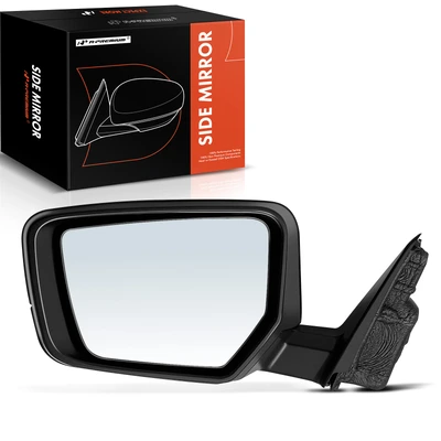 Driver Smooth Black Manual Folding Mirror Assembly