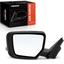 Driver Black Power Heated Mirror Assembly