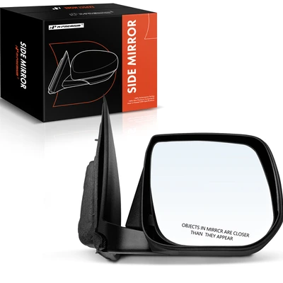 Passenger Textured Black Manual Folding Mirror Assembly