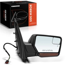 Passenger Black Power Heated Mirror Assembly