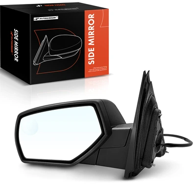 Driver Textured Black Power Heated Mirror Assembly