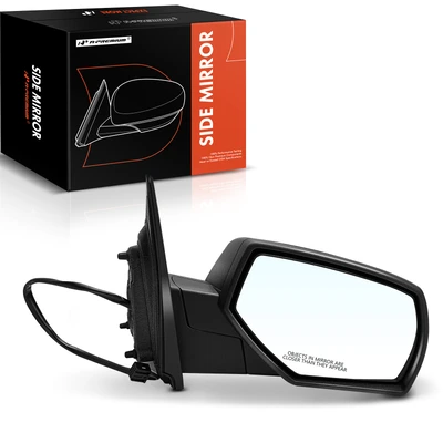 Right Black Texture Mirror with Heated
