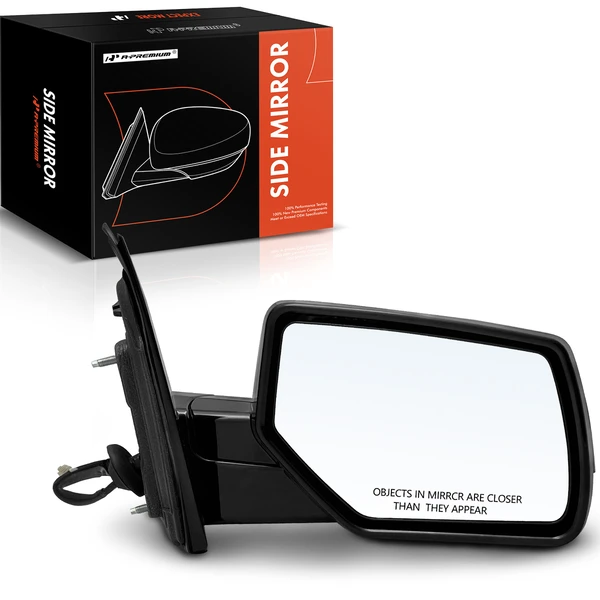 2015-2020 GMC Yukon Right Passenger Side Mirror, Powered, with Heated, Chrome A-Premium APMI762