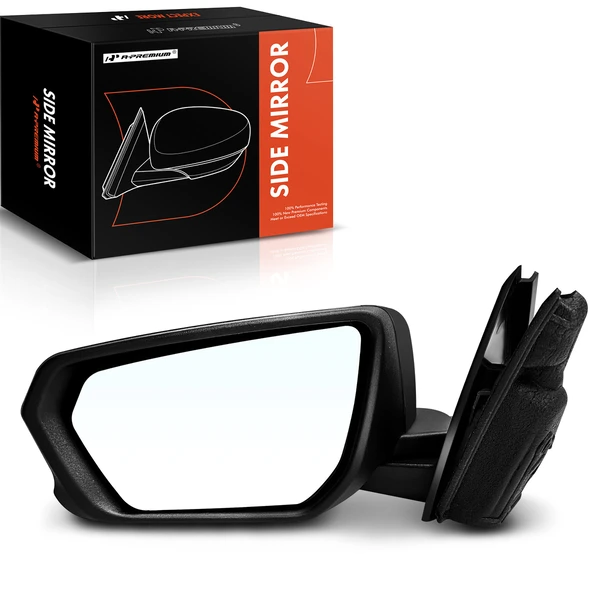 2018-2022 GMC Terrain Left Driver Side Mirror, Powered, with Heated, Smooth Black A-Premium APMI773