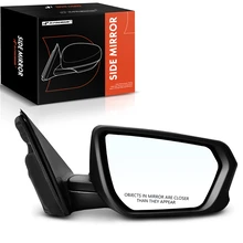 Passenger Smooth Black Power Heated Mirror Assembly