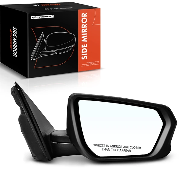 2018-2022 GMC Terrain Right Passenger Side Mirror, Powered, with Heated, Smooth Black A-Premium APMI774