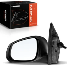 2016 Chevrolet Spark Left Driver Side Mirror, Manual 2016 Chevrolet Spark, Textured Black A-Premium APMI778