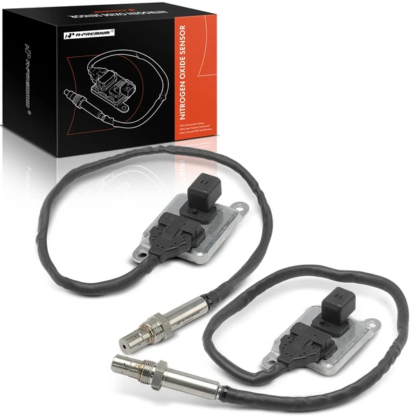 2 Pcs Upstream & Downstream Nitrogen Oxide Sensor for 2015 Chevrolet Express 2500