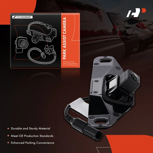 Rear Back Up Park Assist Camera for Toyota Sequoia 2013-2015 5.7L