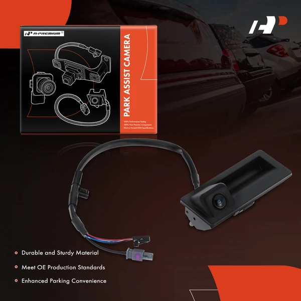 Rear Back Up Park Assist Camera for Volkswagen Passat 2017-2019