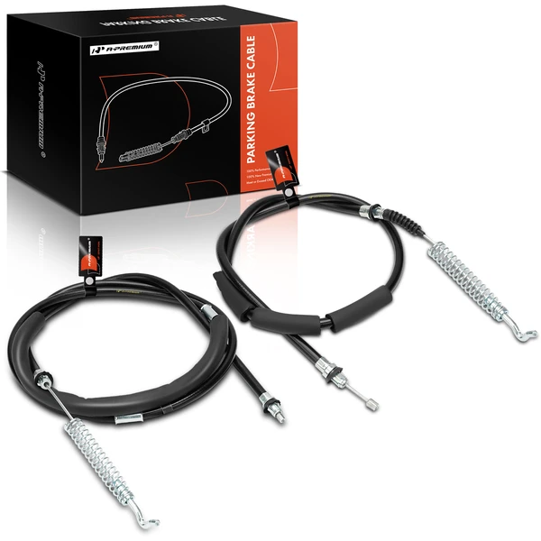 2 Pcs Rear Parking Brake Cable for 2003-2004 Cadillac Escalade ESV