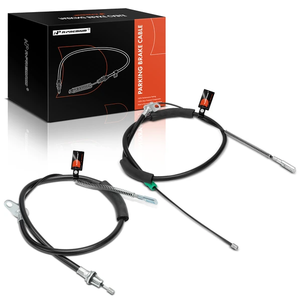 2 Pcs Rear Parking Brake Cable for 2001-2003 Chrysler Voyager